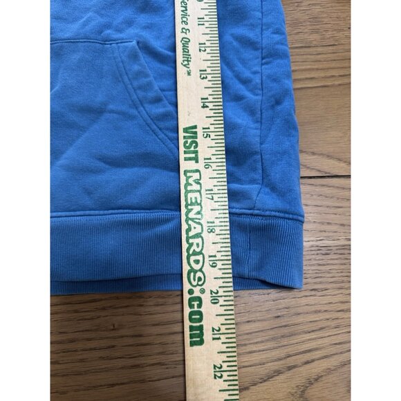Carhartt Spellout Hoodie Sweatshirt Youth Size Measured Cotton Blend Western - Picture 3 of 10